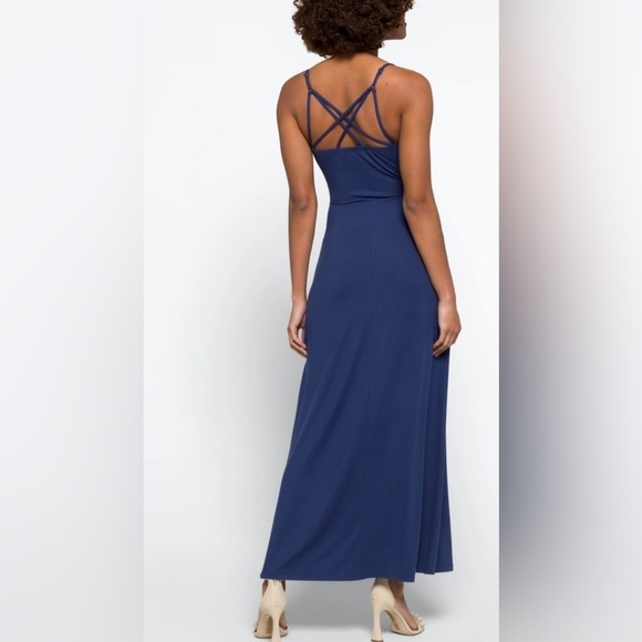 Market & Spruce Alisha Knit Maxi Dress EUC - Picture 2 of 5